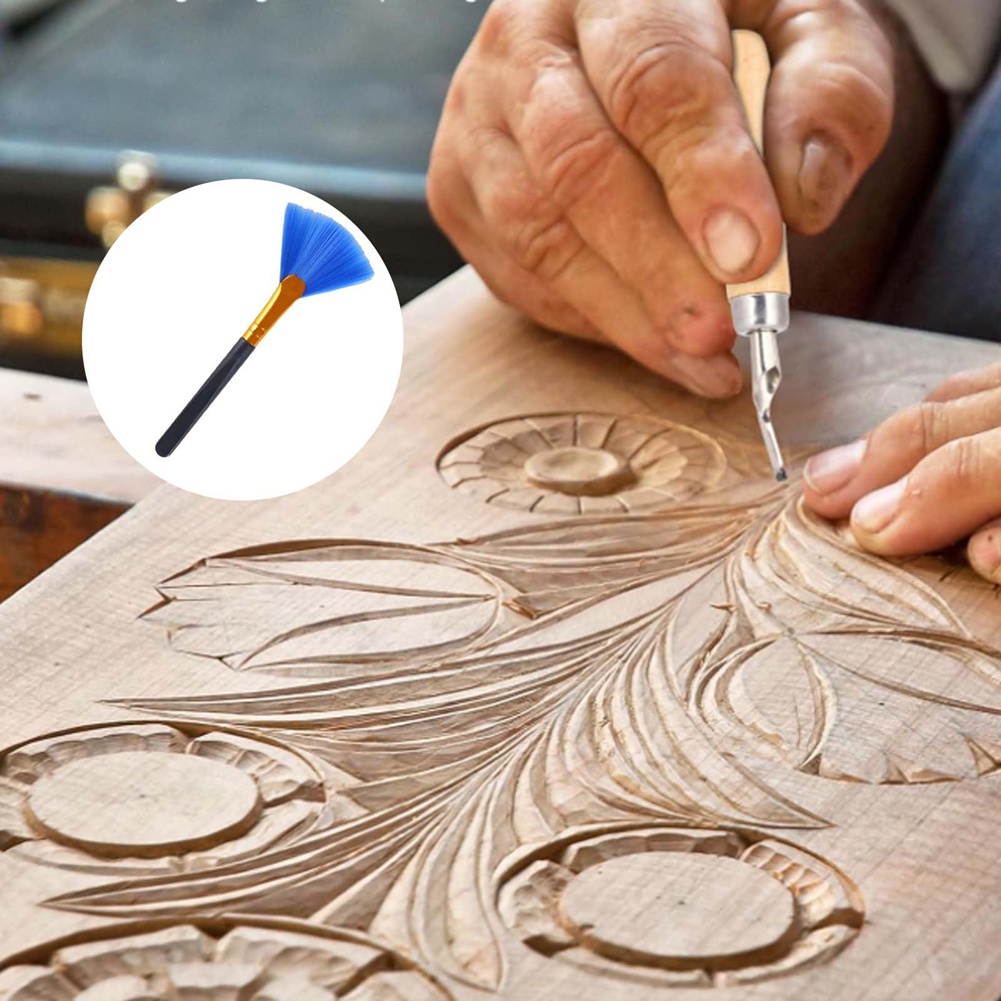 Linocut Carving Tool - Happy Too.1 セットのリノカットツール、5 つの異なるブレードヘッド付き、リノリウムブロック、ゴムスタンプ用ゴム彫刻ブロック、DIY カービ
