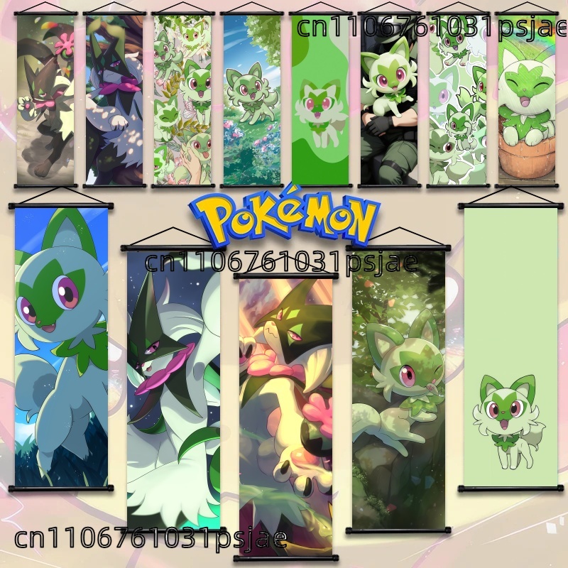 Art Craft Japan - スプリガティート スクロールアート、精巧に作られた、開花した模様、草の種類のコレクター向け、優雅さとキュートさを表現