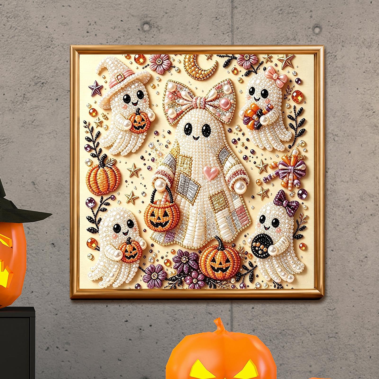 Art And Craft Studio - パールペインティングキット 大人用 DIY ハロウィンクラフト ビーズアート 家庭用