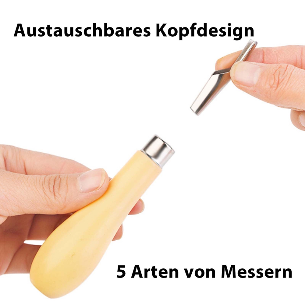 Happy Too.1 セットのリノカットツール、5 つの異 - Linocut Carving Tool のレビューと価格