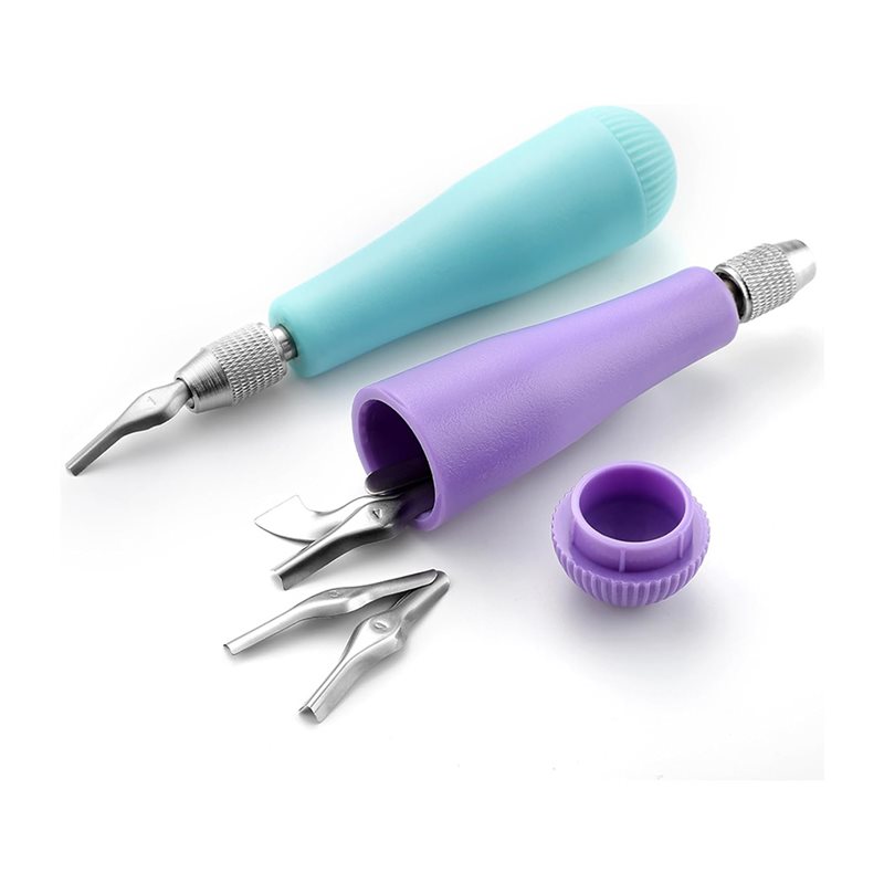 L68A 24パック クラフトリノリウムカッターキット 彫刻 - Linocut Carving Tool のレビューと価格