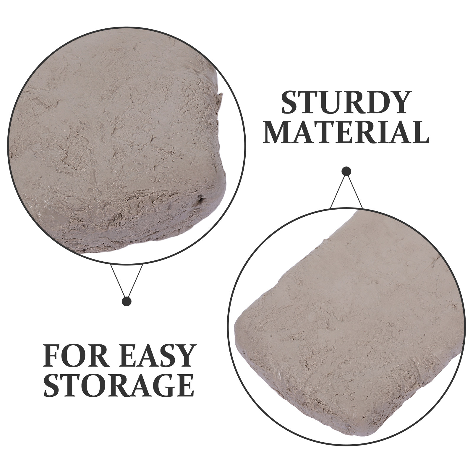1セット入り、速乾性のある白い粘土500g。DIYクラフトプ - Art Craft Clay のレビューと価格
