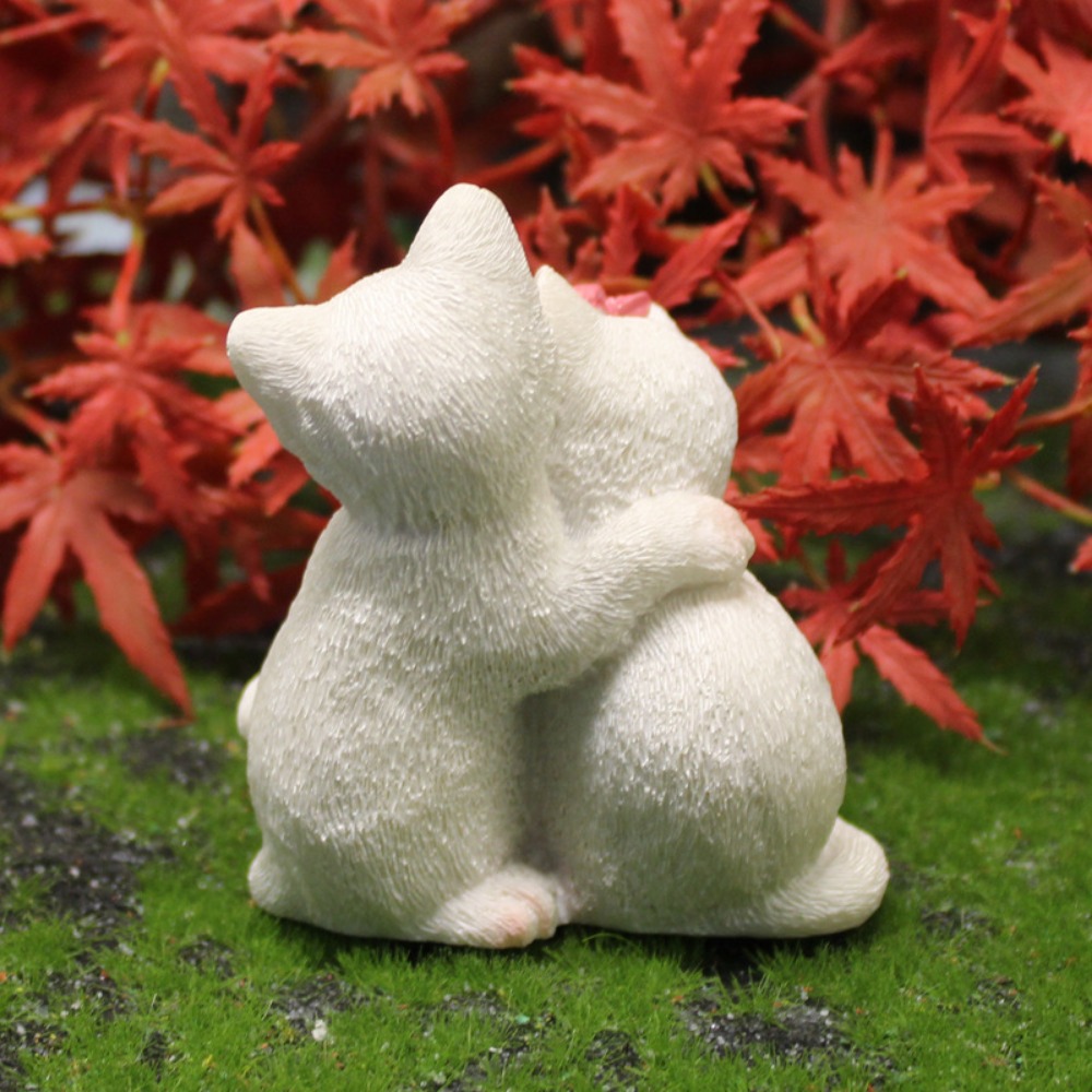 樹脂工芸品 かわいい猫のデスクトップデコレーション クリエイ - Art Craft Cat のレビューと価格