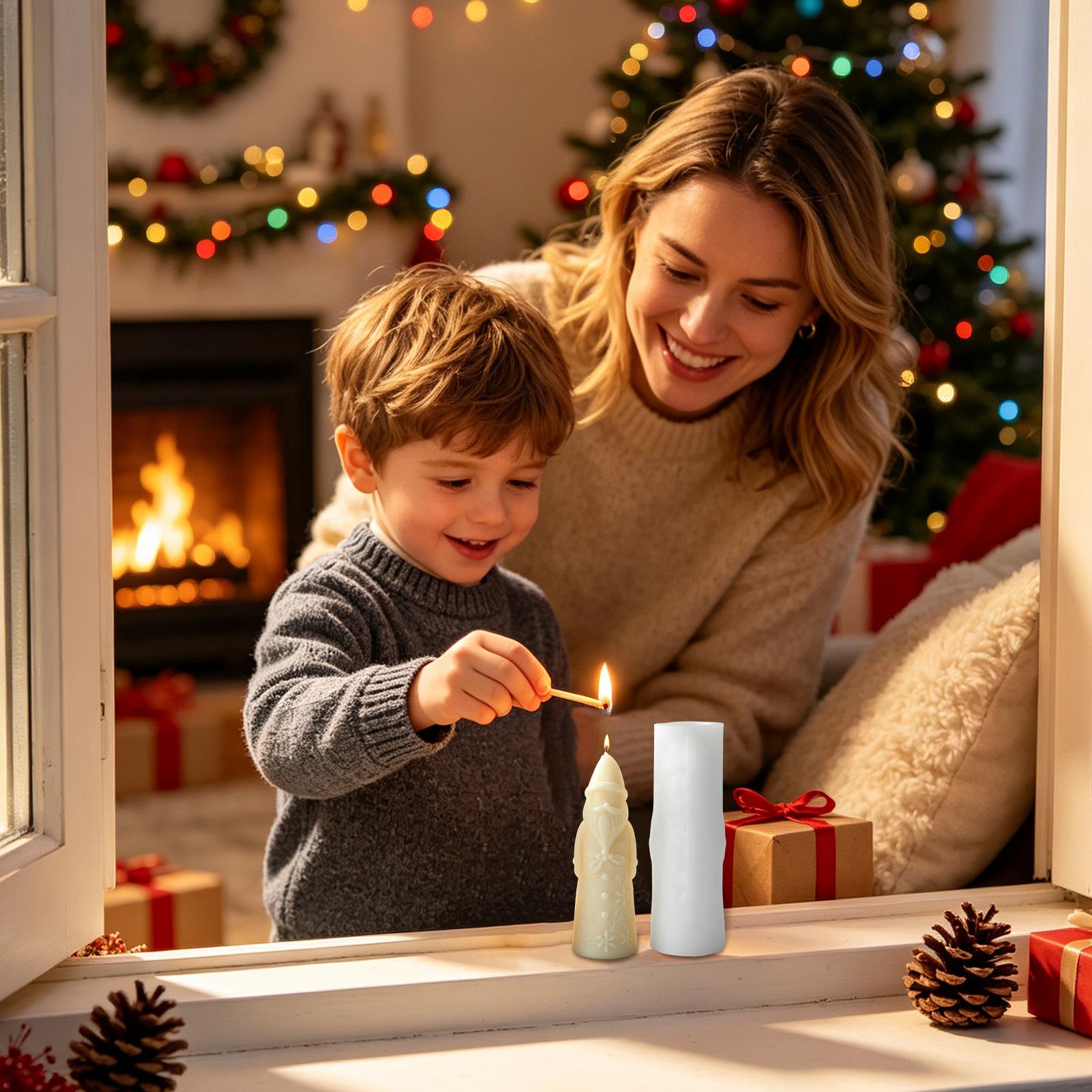 キャンドル用シリコン型、3Dクリスマスアートクラフト用、エポ - Art And Craft Studio のレビューと価格
