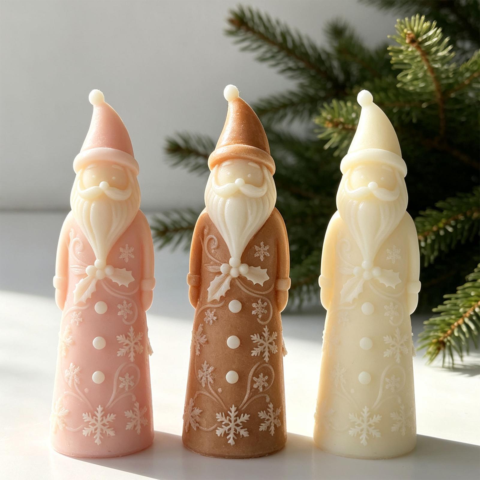 キャンドル用シリコン型、3Dクリスマスアートクラフト用、エポ - Art And Craft Studio のレビューと価格