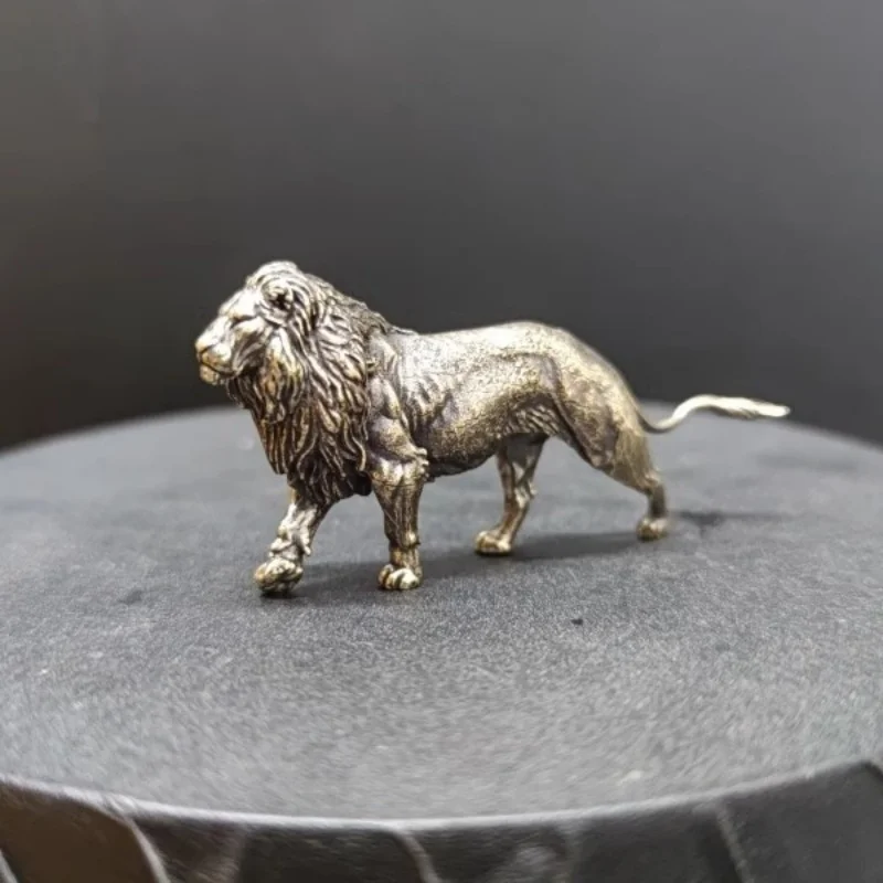ミニ真鍮製ライオン彫刻クラフトキングライオン像、ティーペット - Art Craft Lion のレビューと価格