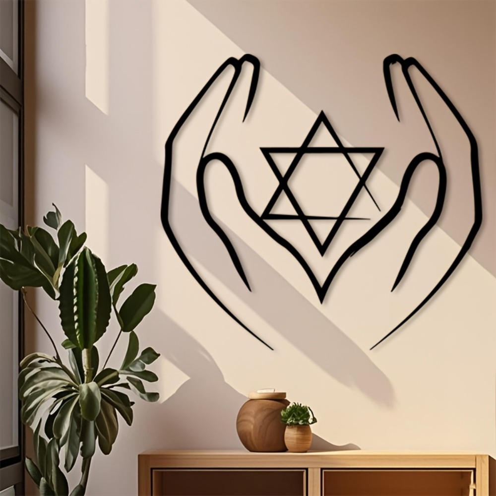 CIFBUY メタルウォールアート 抽象的なサイン 鉄製工芸 - Art & Craft Village Pondicherry のレビューと価格