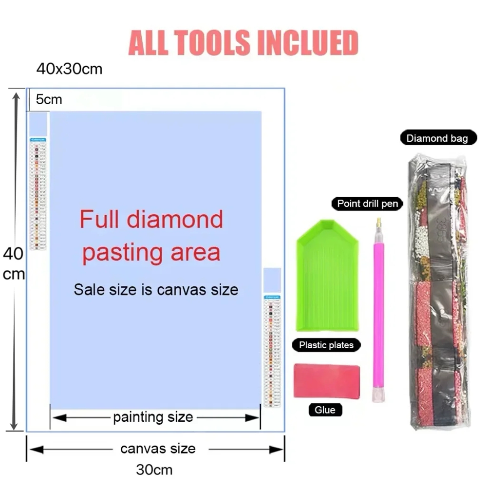 5D DIY ダイヤモンドアートペイントキット。人気アニメ「 - Art Craft Japan のレビューと価格
