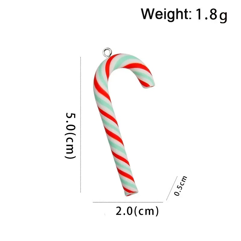 10個入り かわいい大型ポリマークレイ クリスマスキャンディ - Art Craft Clay のレビューと価格