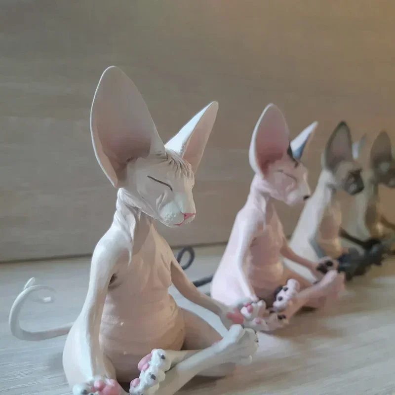 スフィンクス-芸術的な彫刻の置物,創造的な工芸品,瞑想,ヨガ - Art Craft Cat のレビューと価格